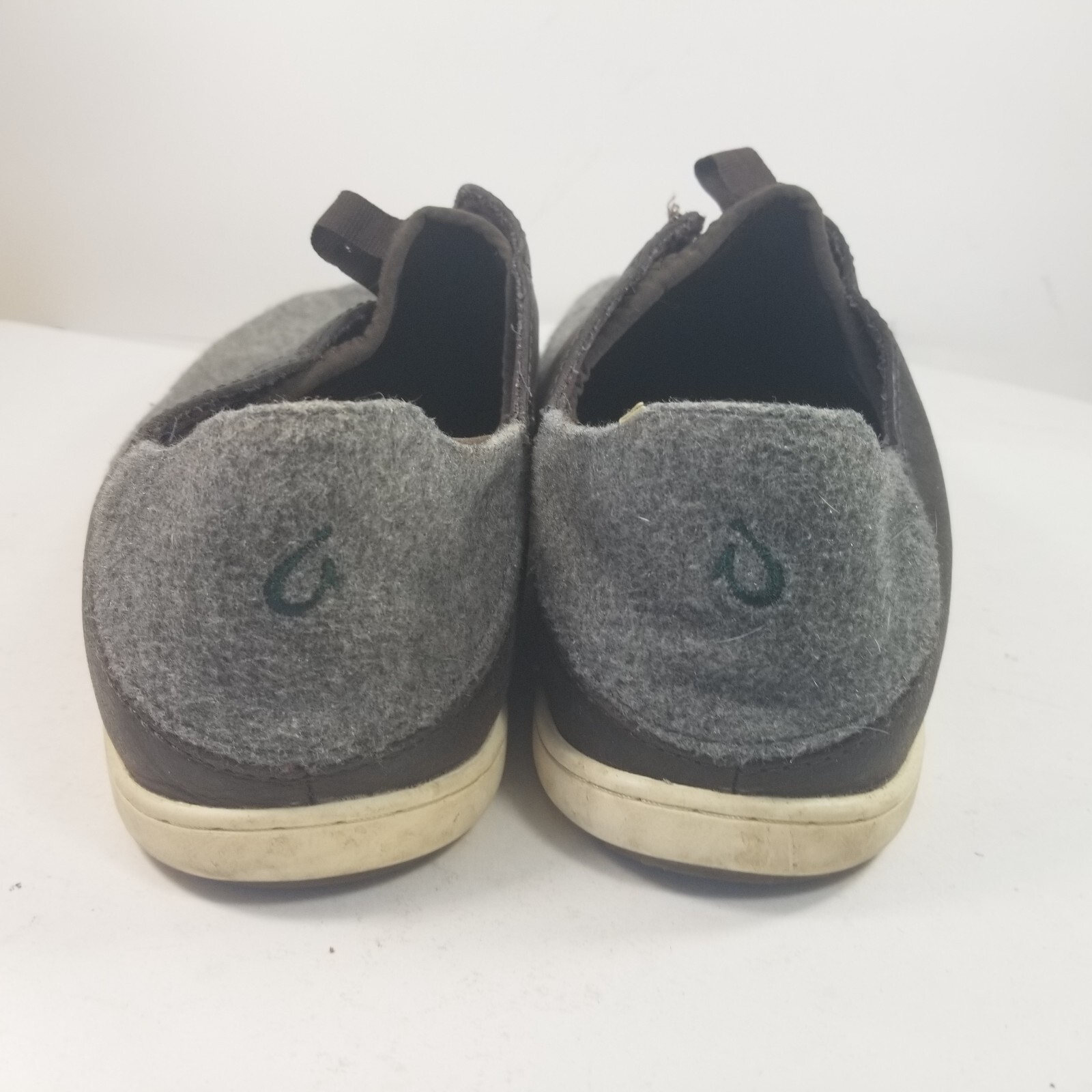 Olukai Nohea Moku Hulu Sneaker Clog Gray Shadow Men’s Size 9