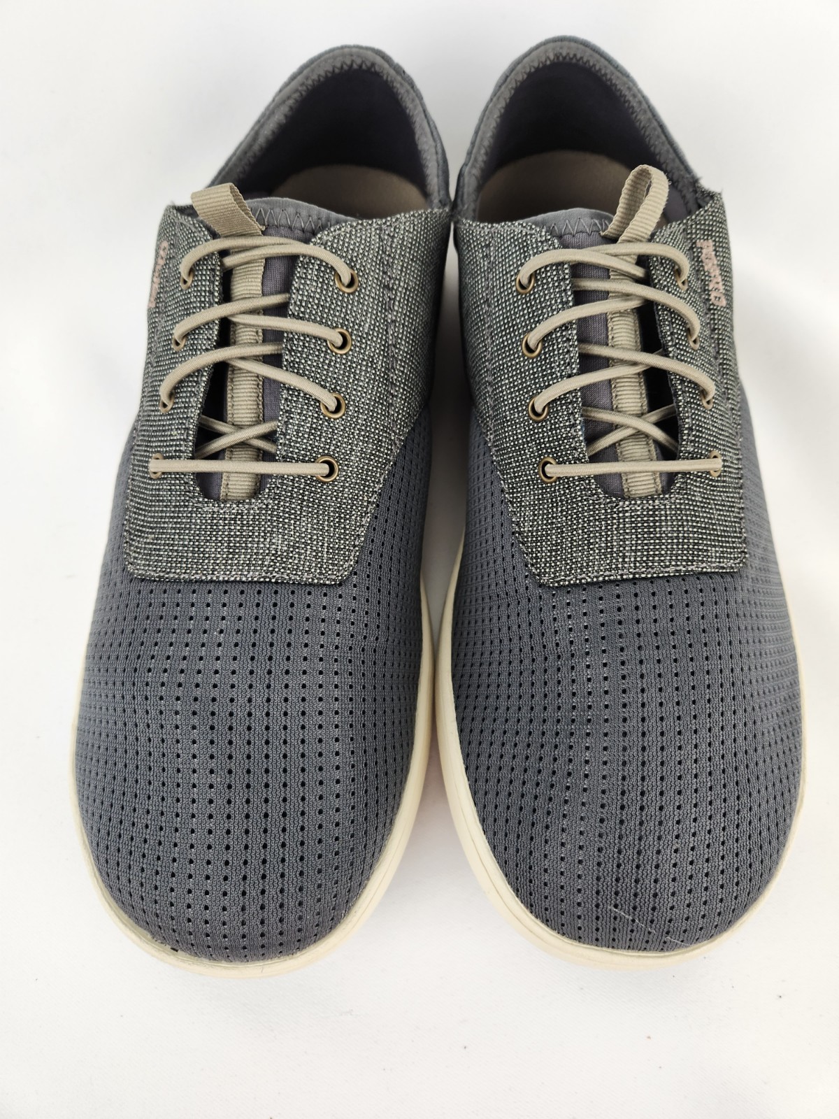 OluKai Men’s Nohea Moku Sneaker Size 9.5 Grey Shoes Slip On Loafer Boat Beach