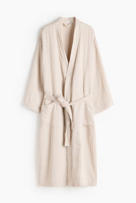 NWT H&M Muslin Bathrobe