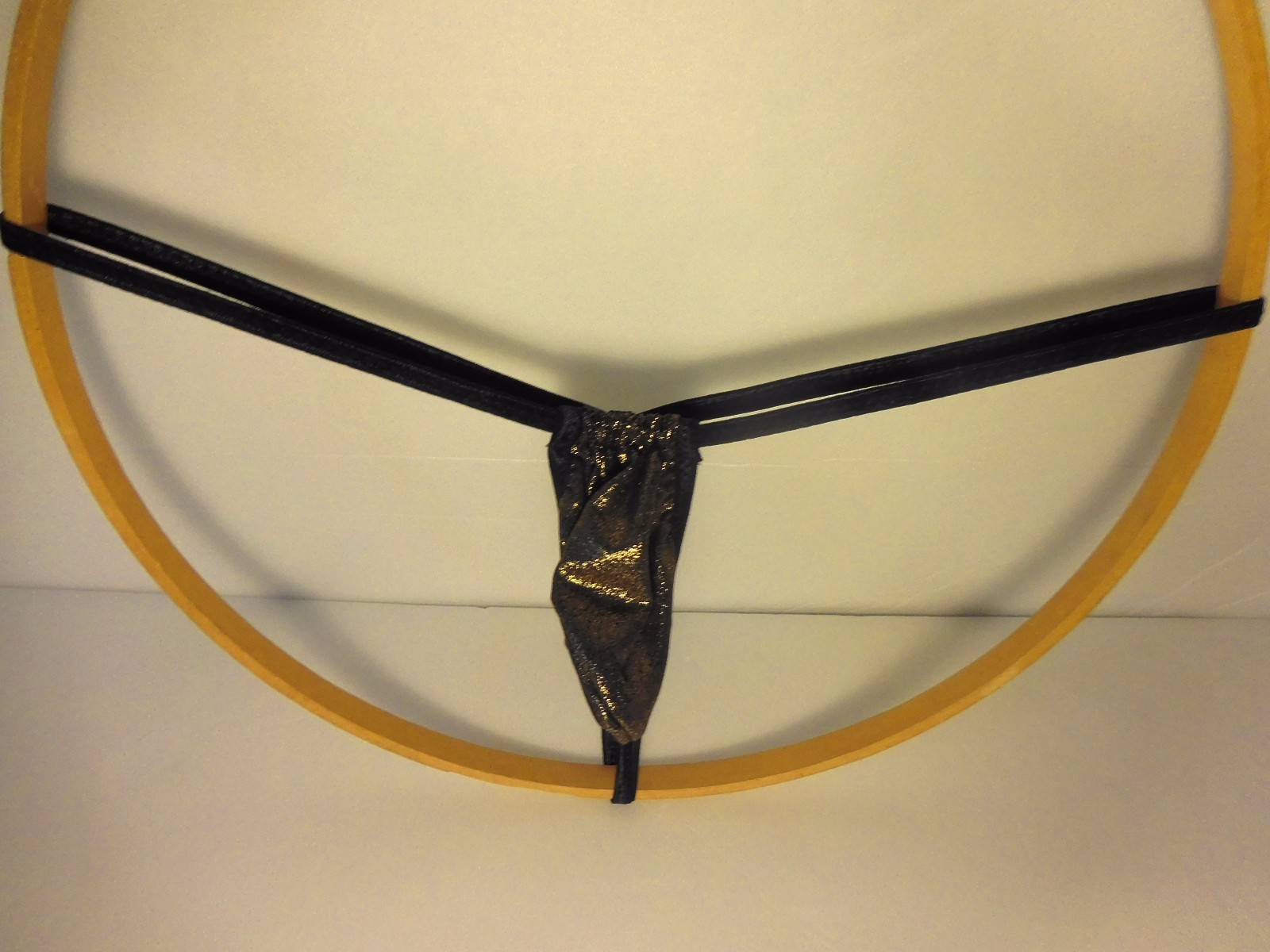 Men’s G String Thong Underwear Extreme Micro slider Gold Mine T back By SWIC
