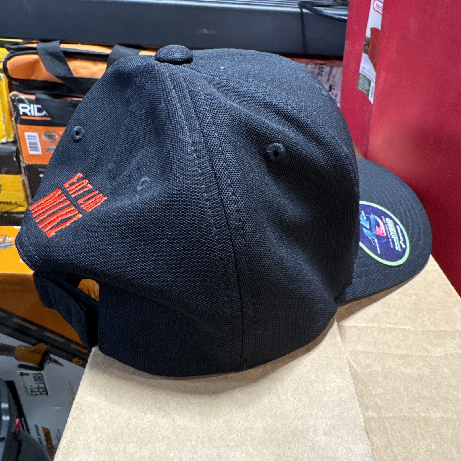 110 Flexfit Michael Jordans Steakhouse Embroidered Port Authority 100% Poly Hat