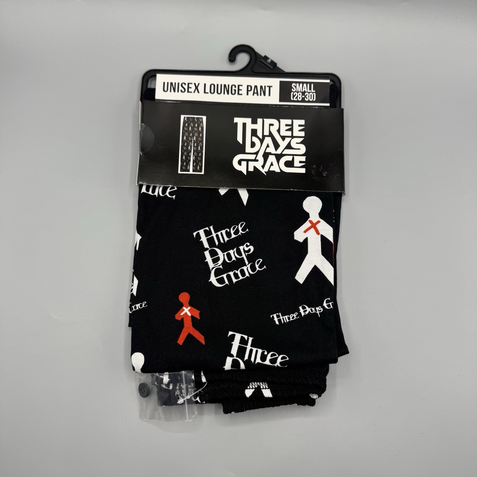 Three Days Grace All Over Print Pajama Pants SMALL 28-30 New