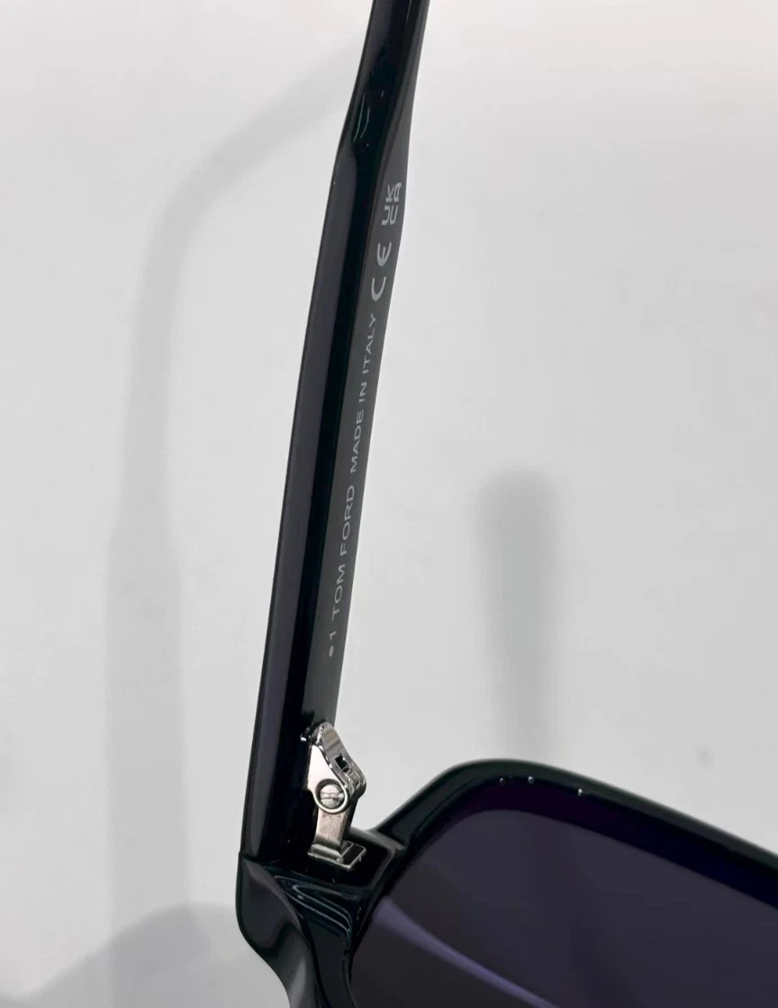Tom Ford Falconer Sunglasses TF884 Black/Gray 60-18-140mm With Case New