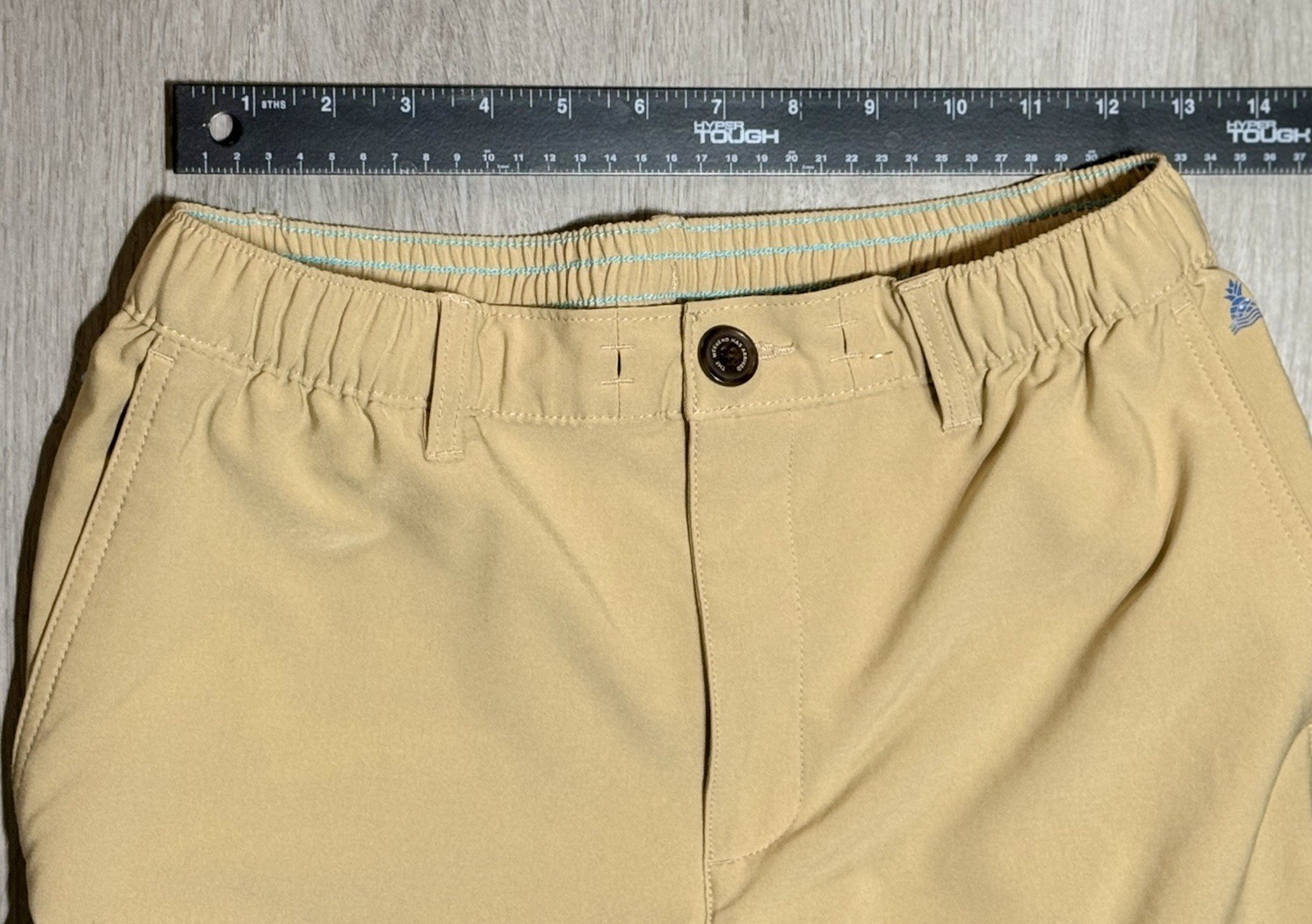 Chubbies Everywhere Performance Pants Men’s S Khaki Drawstrings Stretch Chino