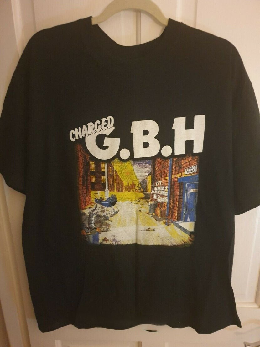 GBH Band City Baby Attacked by Rat Cotton Shirt Unisex Concert S to 5XL AR110