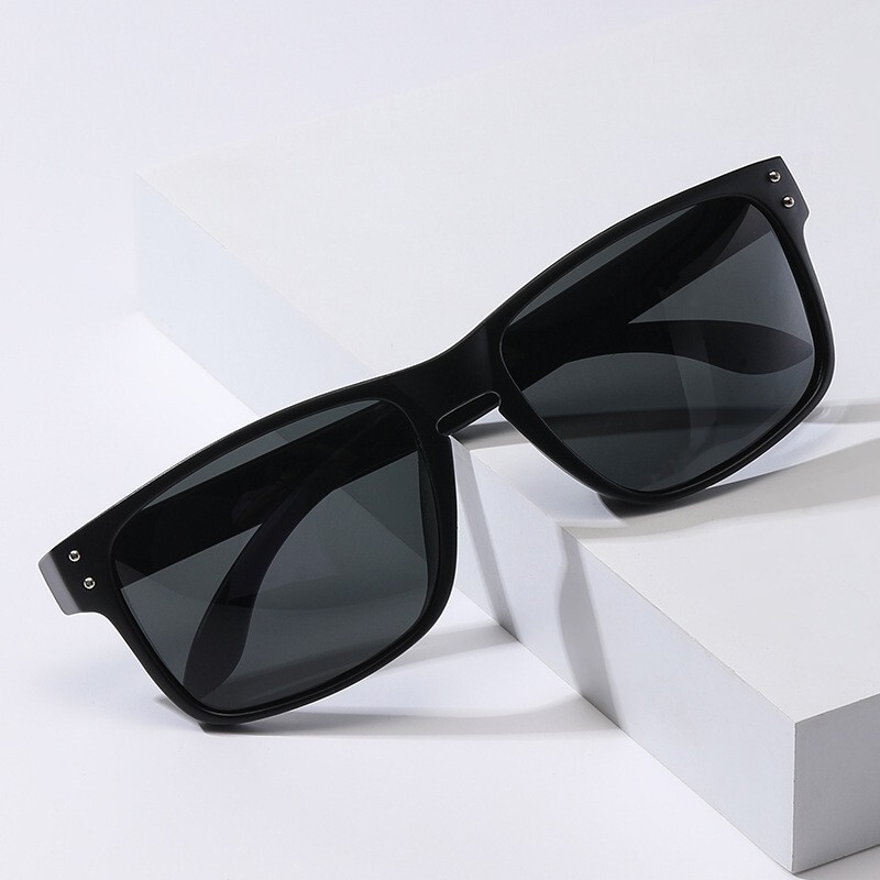 Polarized Square Sunglasses for Men Women Driving Sports Retro UV400 Sun Glasses