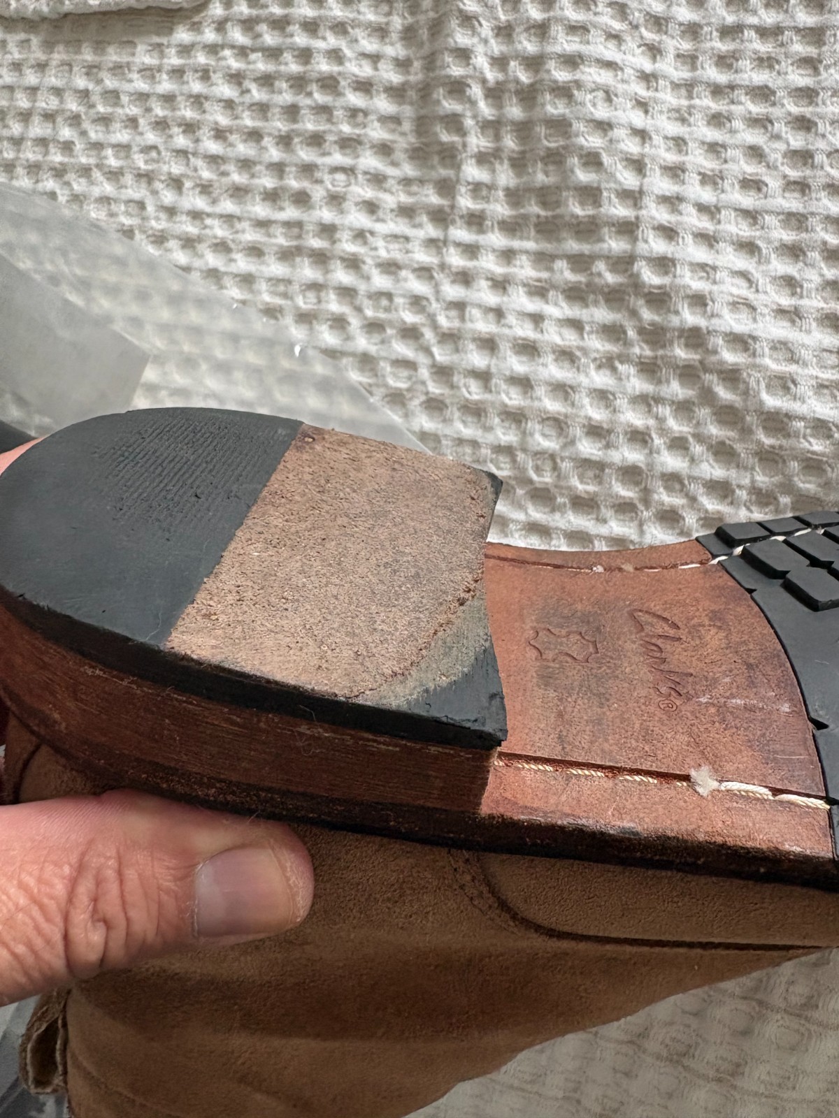 Mens Clarks boots size 9