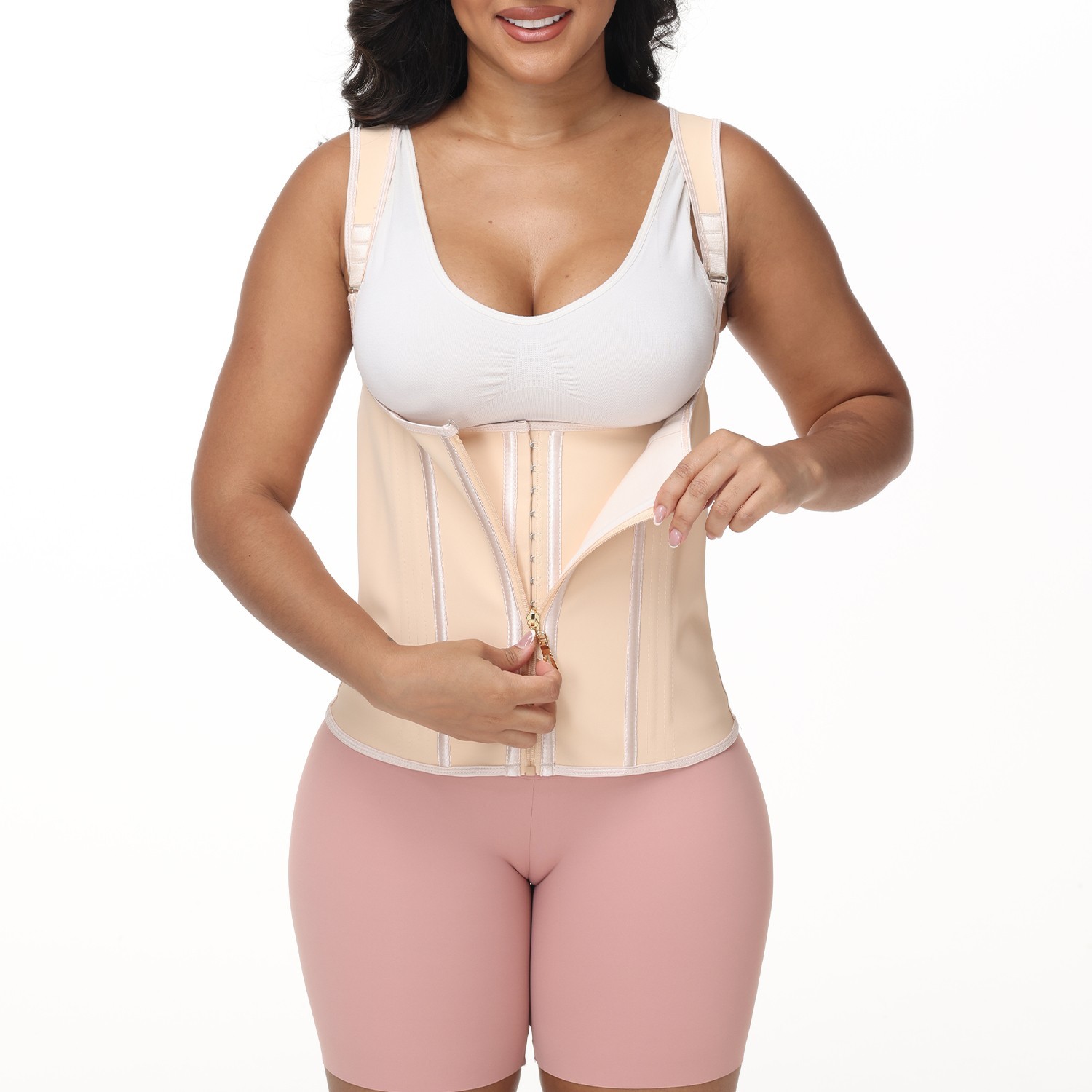 Latex Waist Trainer Corset Cincher Fajas Colombianas Reductoras Body Shaper Vest