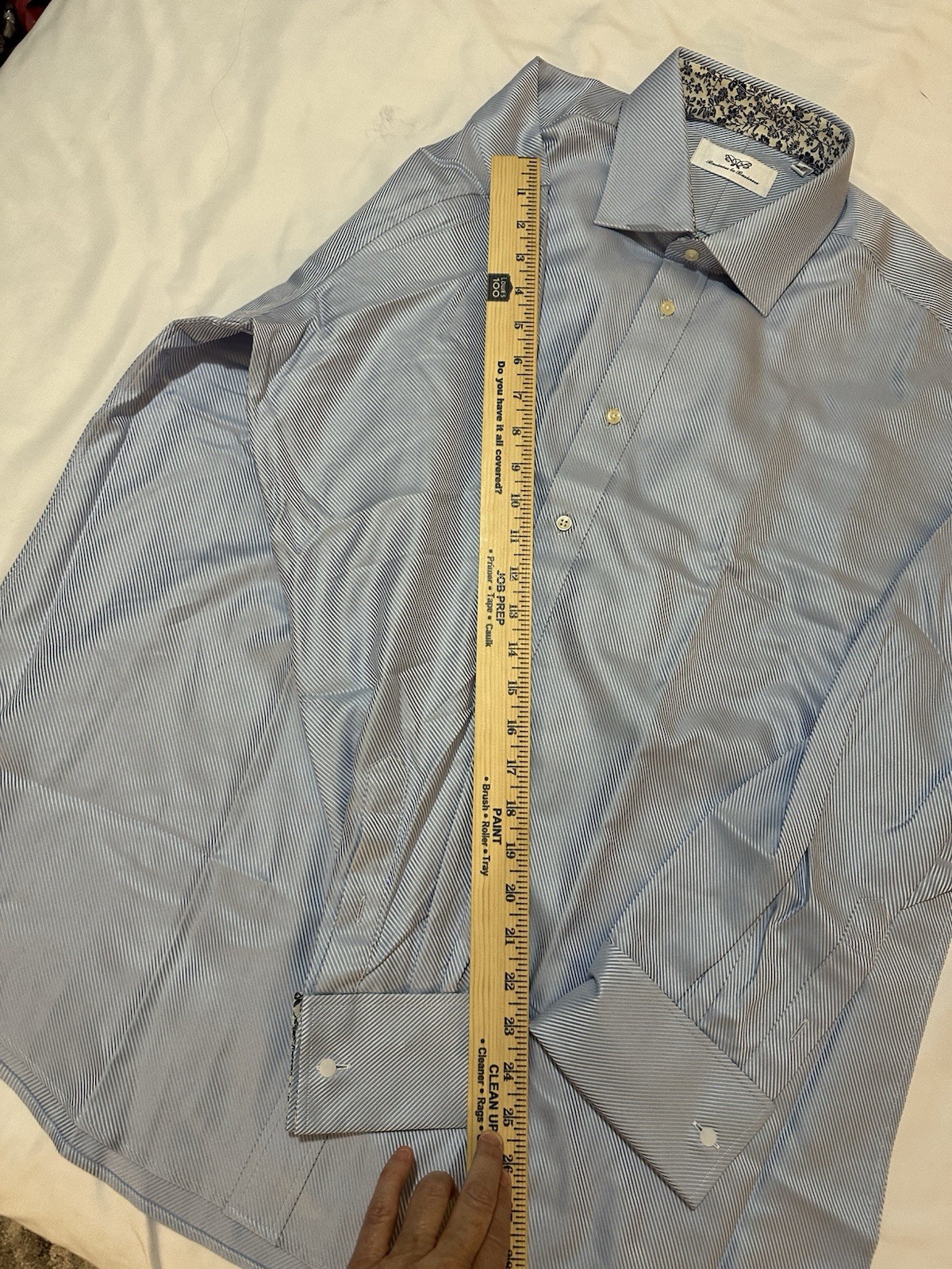 NWOTs Business to Business Men’s Long Sleeved Business Shirt 49-17 3/4-36/37 XL