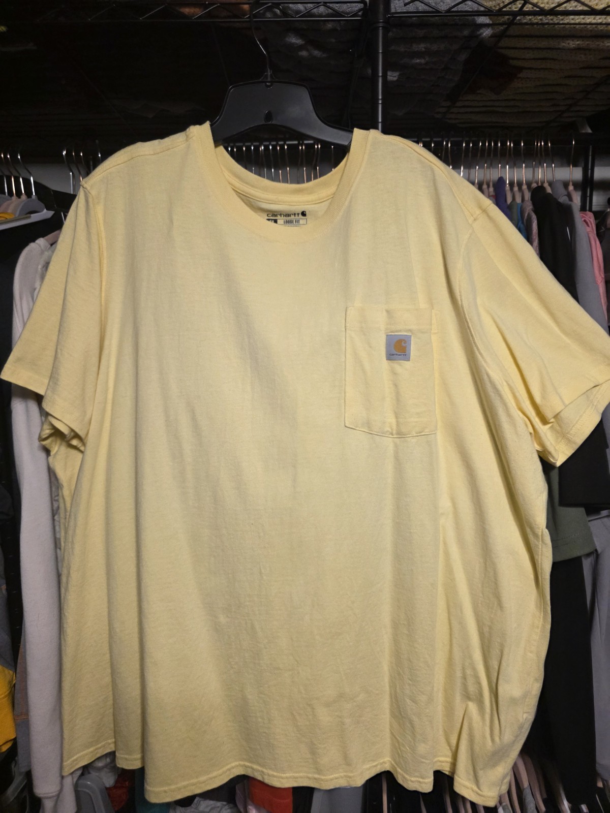 Carhartt Womens Plus Loose Fit 3X Pocket Tees Sold As A LOT Of 5