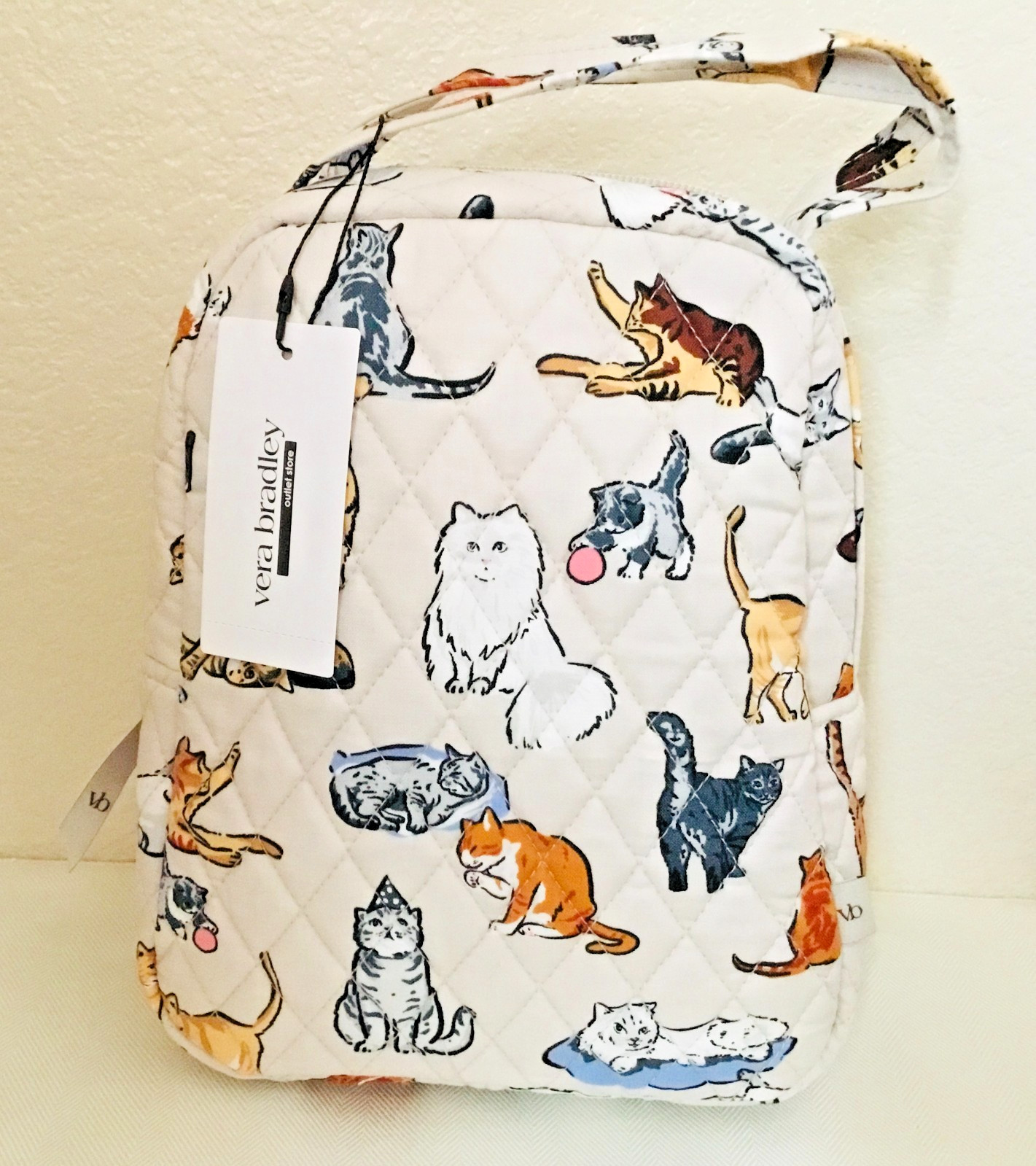 Vera Bradley ~ “A Cat’s Life” ~ Lunch Bunch Bag ~ NWT