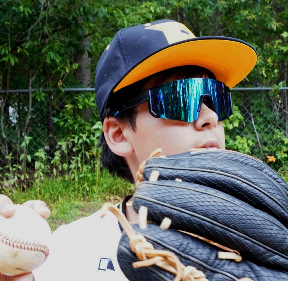 Velos Sports™ Shades Sunglasses – Polarized Mirrored TAC Lenses Baseball Cycling