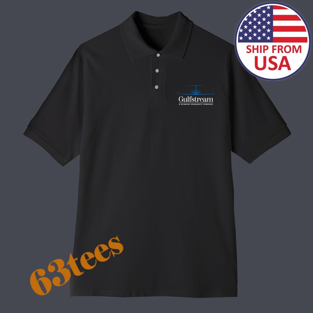 Gulfstream Jet Plane Aircraft Men’s Printed Black Size S-3XL
