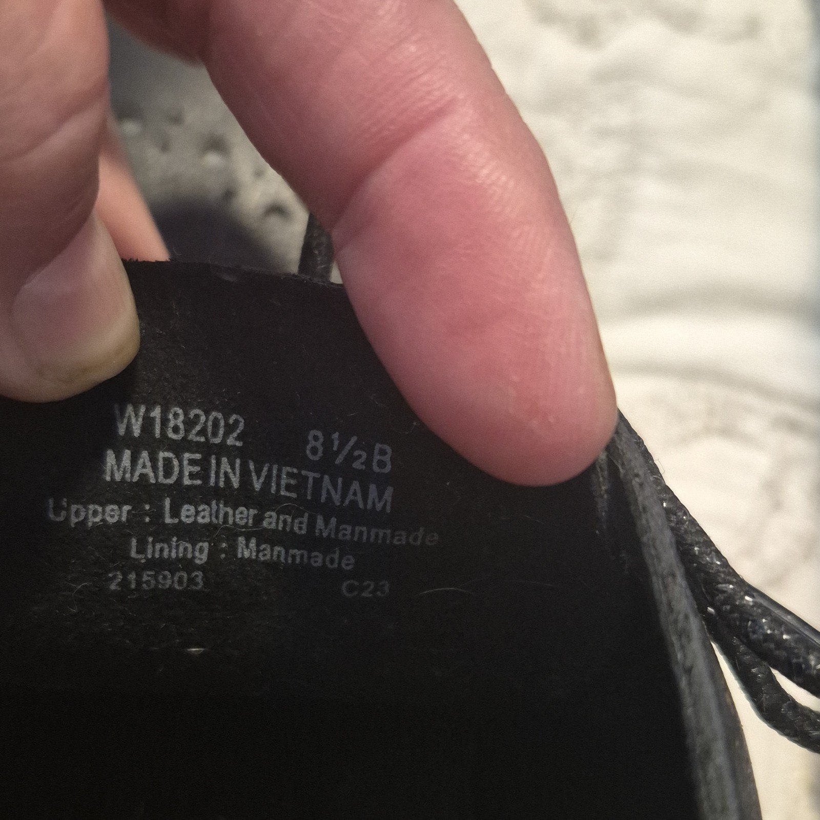 Cole Haan ZERØGRAND Black Leather Wingtip Oxfords Women’s Size 8.5 B W18202