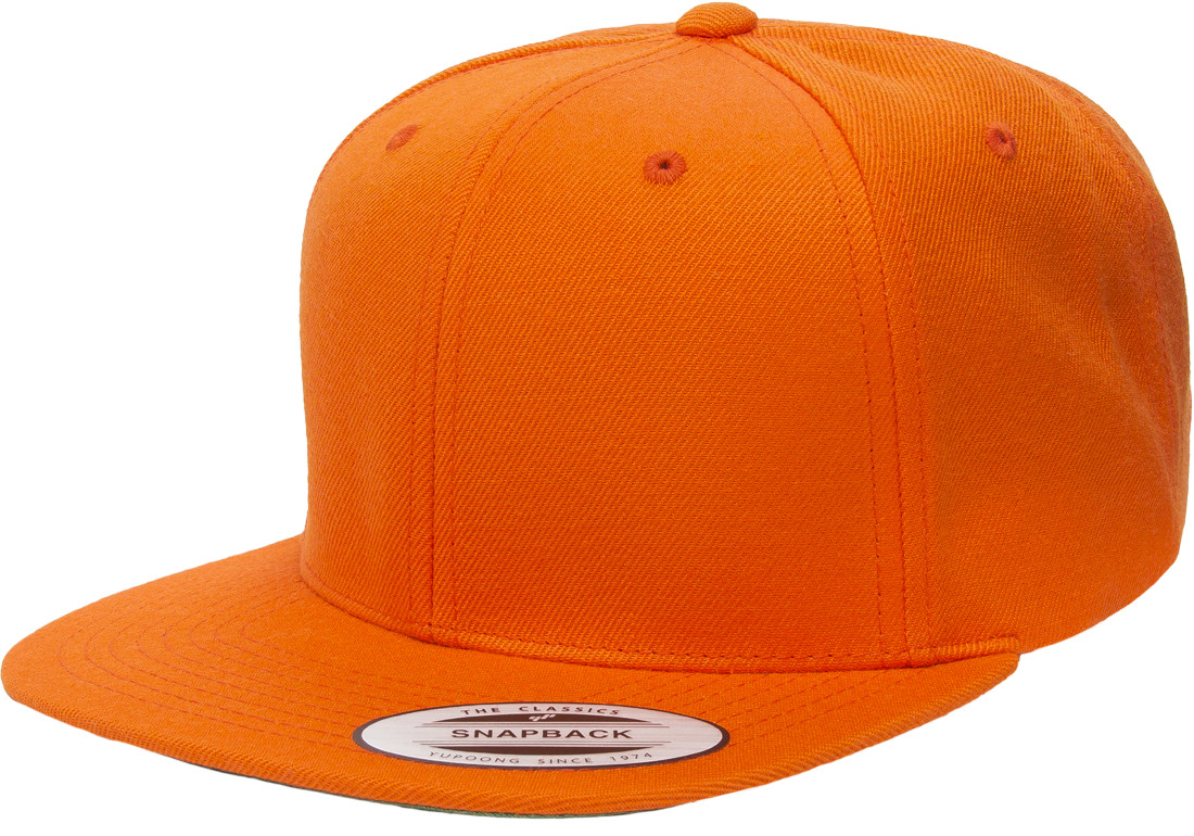 Yupoong Classic Snapback Hat Baseball Cap Plain Blank Snap Back 6089 Adjustable