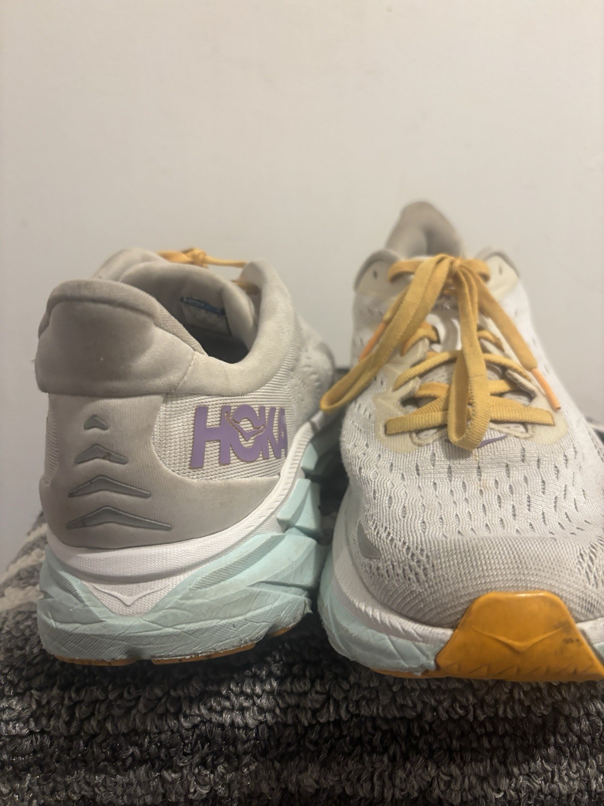 Size 11B – Hoka One One HOKA Clifton 8 Blanc De Blanc W 1119394 BDBW FE1221J