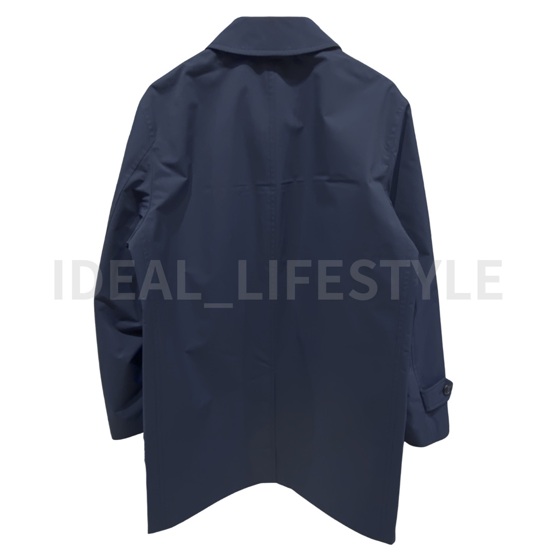 UNIQLO Single Breasted Coat S-4XL Beige Navy Water-Repellent 484613 Men NWT