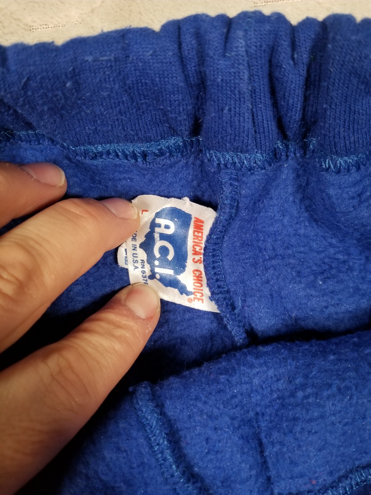 VTG UNR University of Nevad Reno Sweatpants Sz Lg Puff Print See Pics