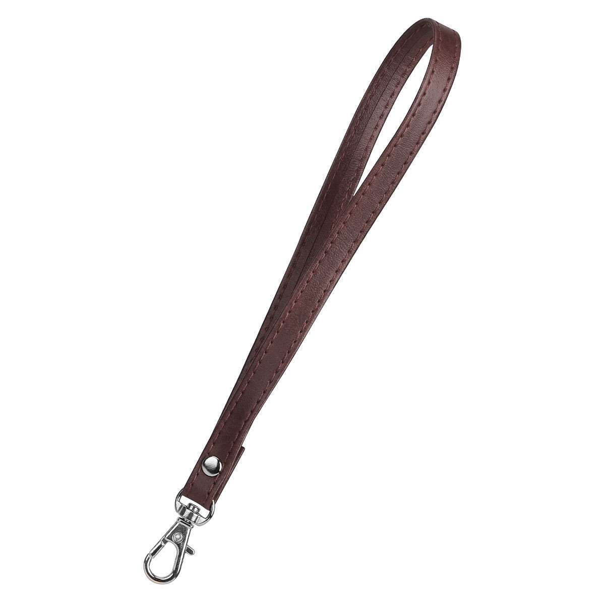 US Leather Buckle Wrist Strap Replacement Hand Free Wristlet for Purse Wallets