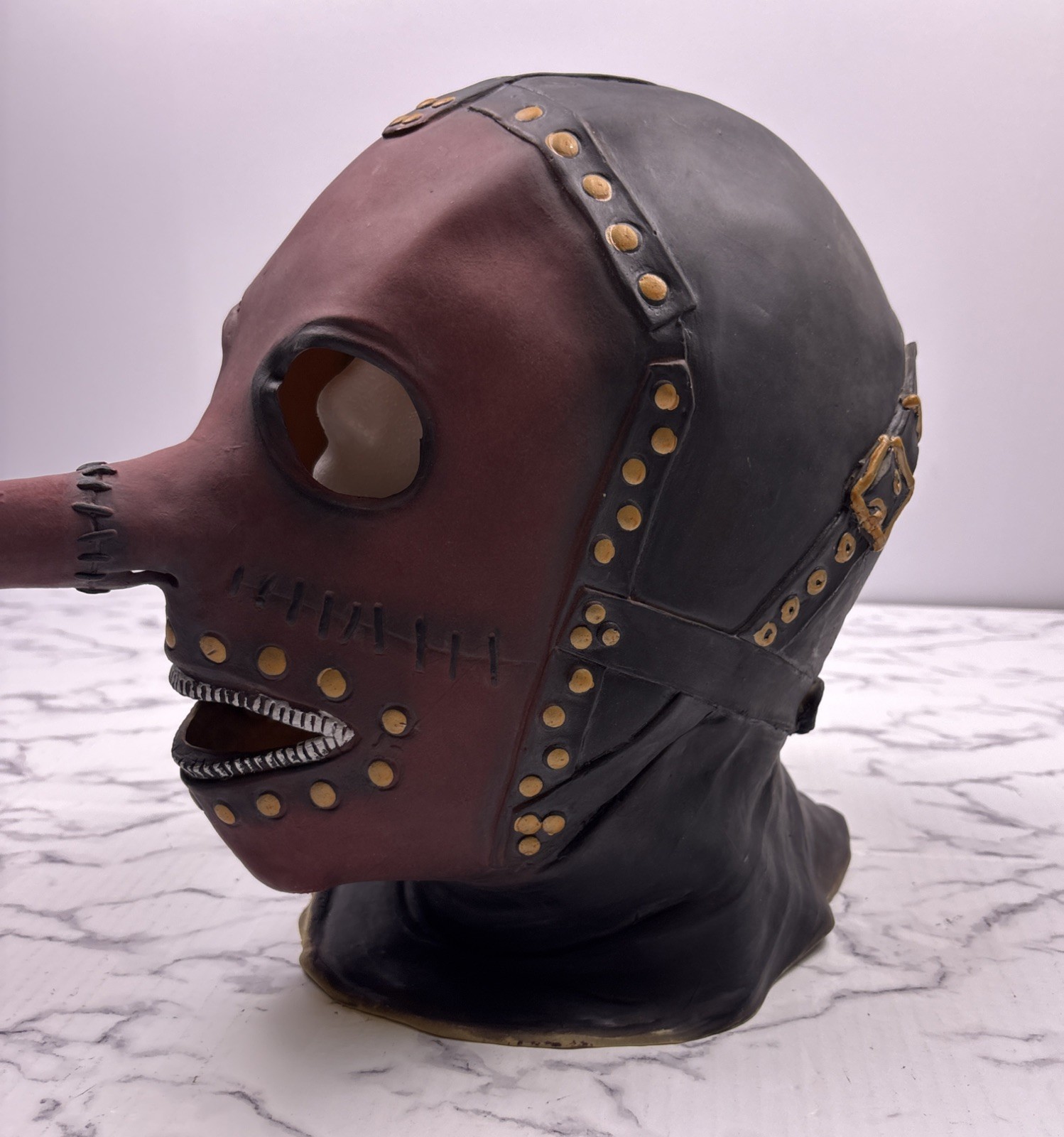 Slipknot Style Inspired Chris Fehn Pinocchio latex Heavy Metal cosplay mask🔥🔥