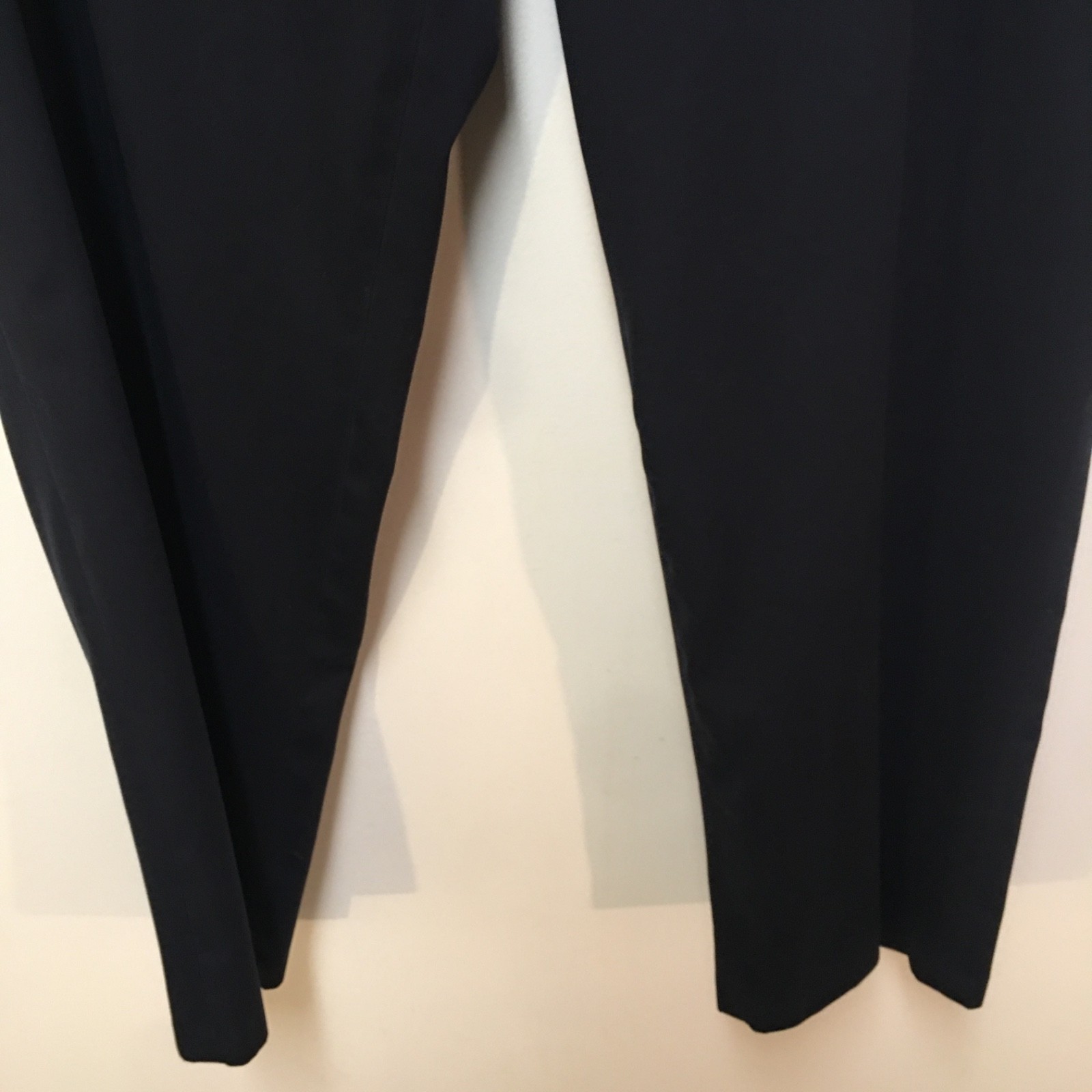 Dockers Collection Men 36×32 Dress Pants Navy Blue Flat Front Relaxed Fit Cotton