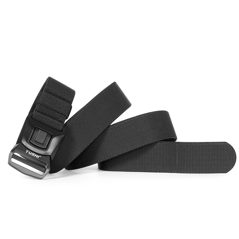 Black Military Belt for MEN Tactical Strap Waistband Belts Quick Release Buckle