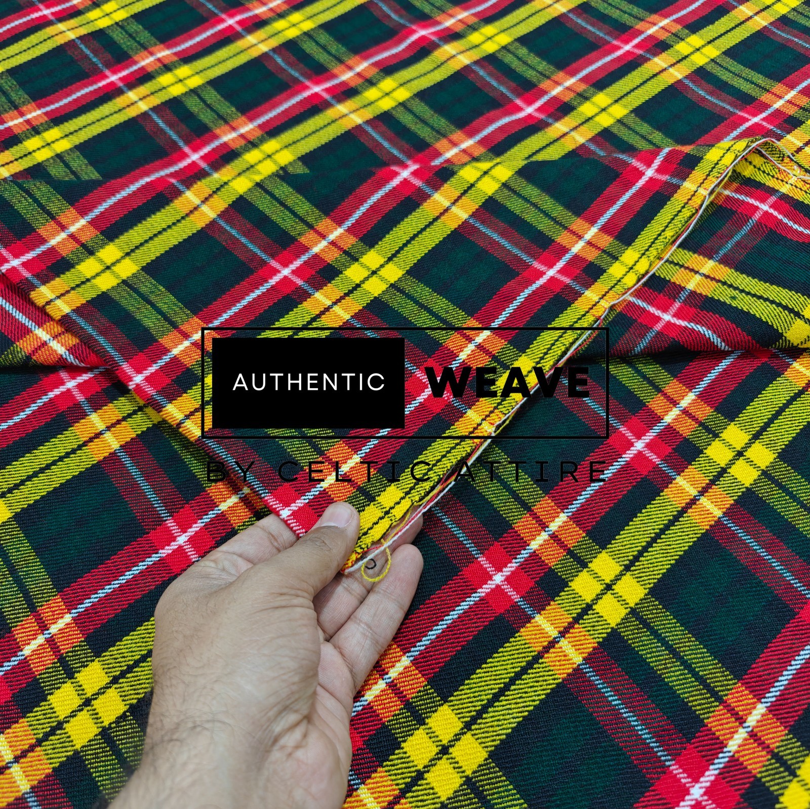 Clan Buchanan Tartan Kilt – 8 Yard, Utility, Hybrid Kilts by Celtic Attire