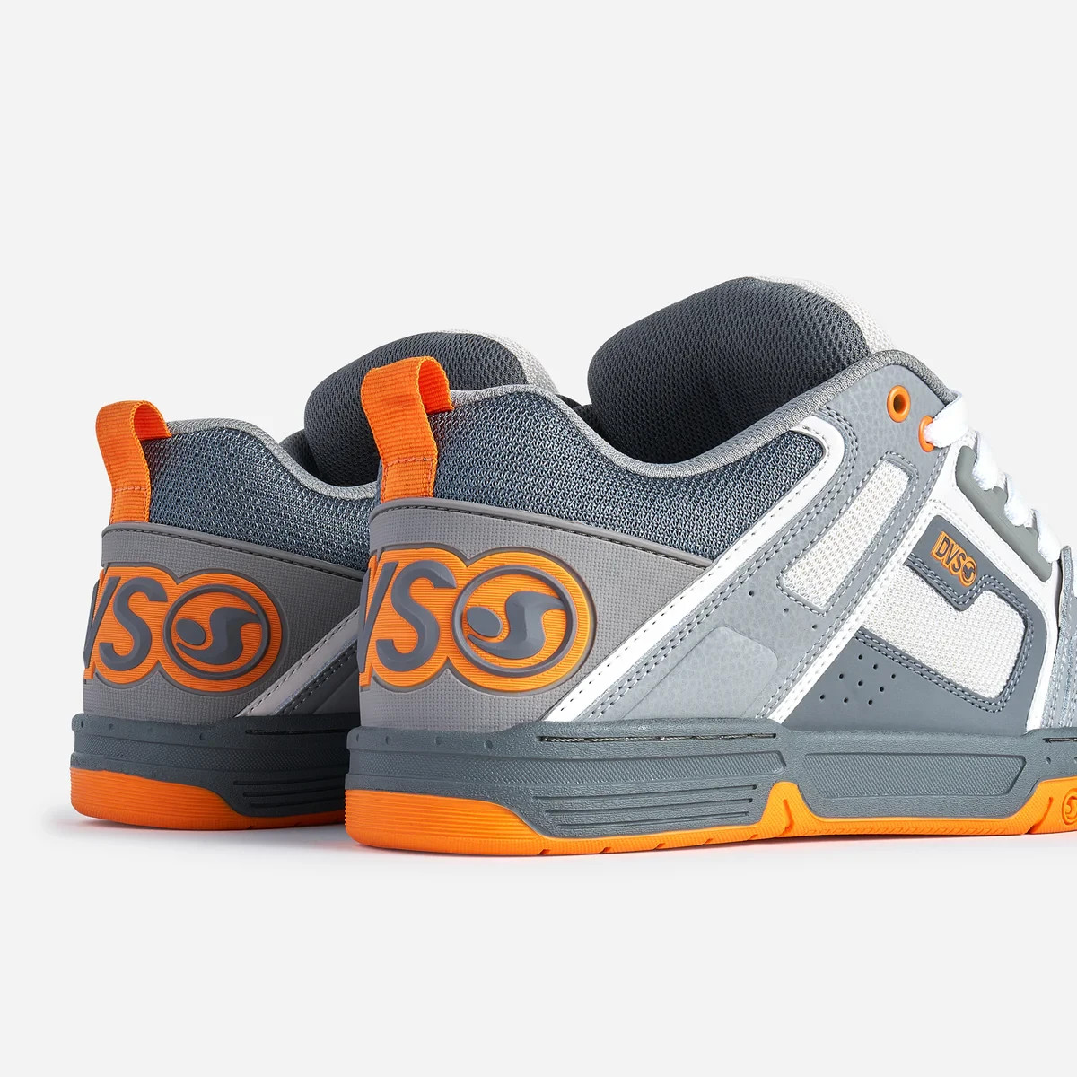 DVS – Comanche Shoes – CHARCOAL/GREY/ORANGE – 9M US