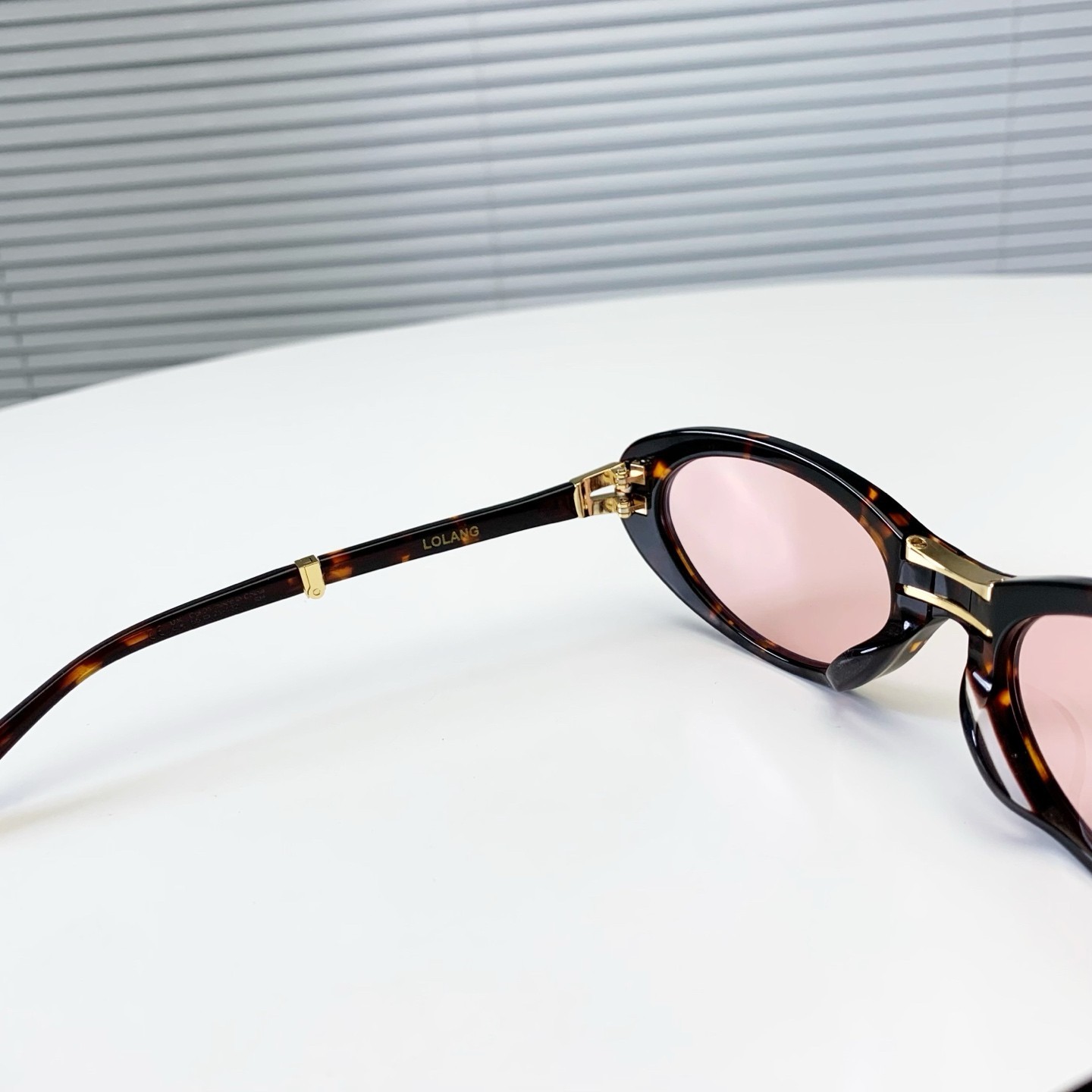 GENTLE MONSTER LOLANG Havana Pink 55口21-132 Sunglasses New w/ Case