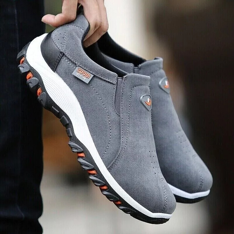 Men’s Loafer Slip On Athletic Shoes Casual Walking Sneakers Outdoor Sports