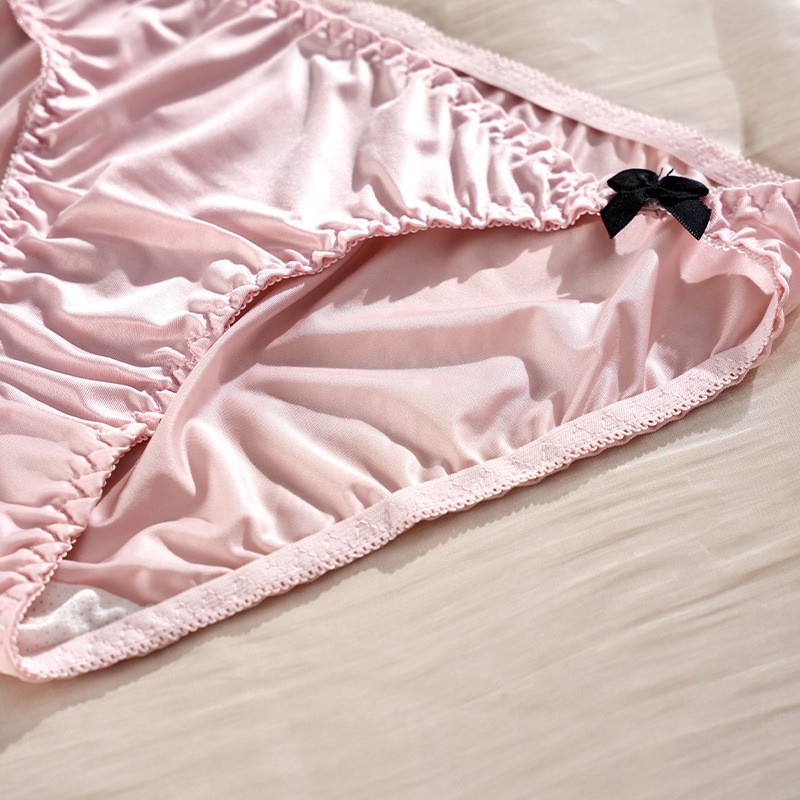 6 Pack Lot Sexy Womens Satin Panties Bikinis Briefs Underwear Ladies Lingeries