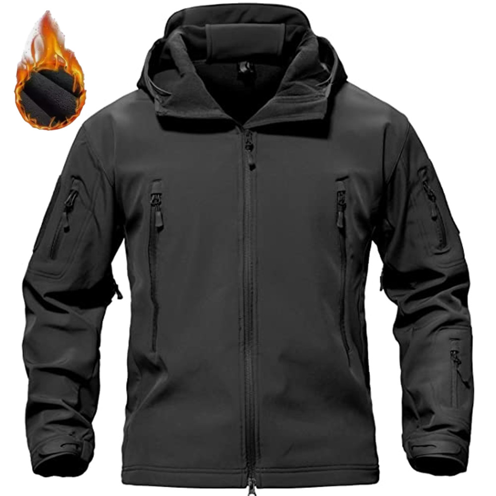 Mens Jacket Winter Military Tactical Waterproof Warm Soft Shell Windbreaker US