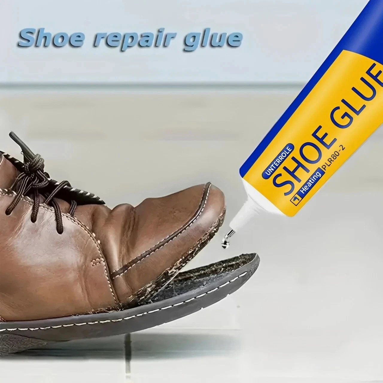 Shoe-Fix Glue: Pro Grade Shoe Repair Glue Adhesive for Boots, Heels, Soles, More