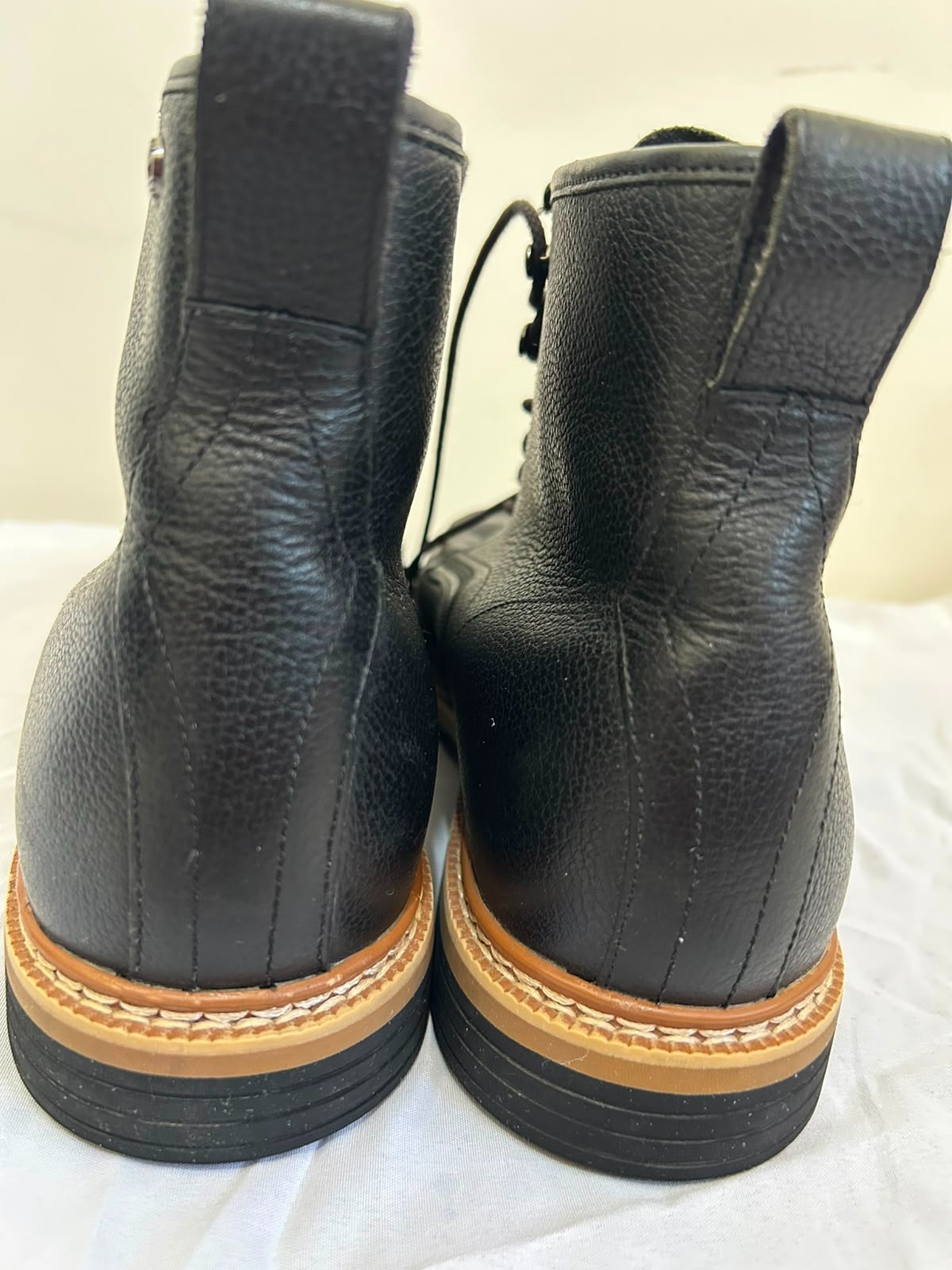 Timberland West Haven A138Q Men’s Black Leather Waterproof Boots Size 11 US