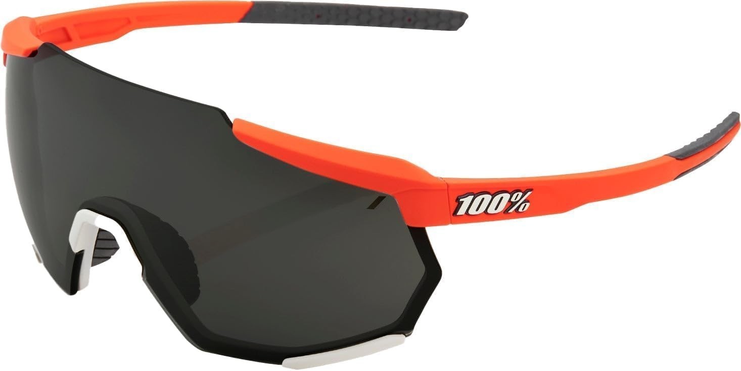 100% Racetrap Performance Sunglasses Sport OXFIRE Frame Black Mirror Lens UV400