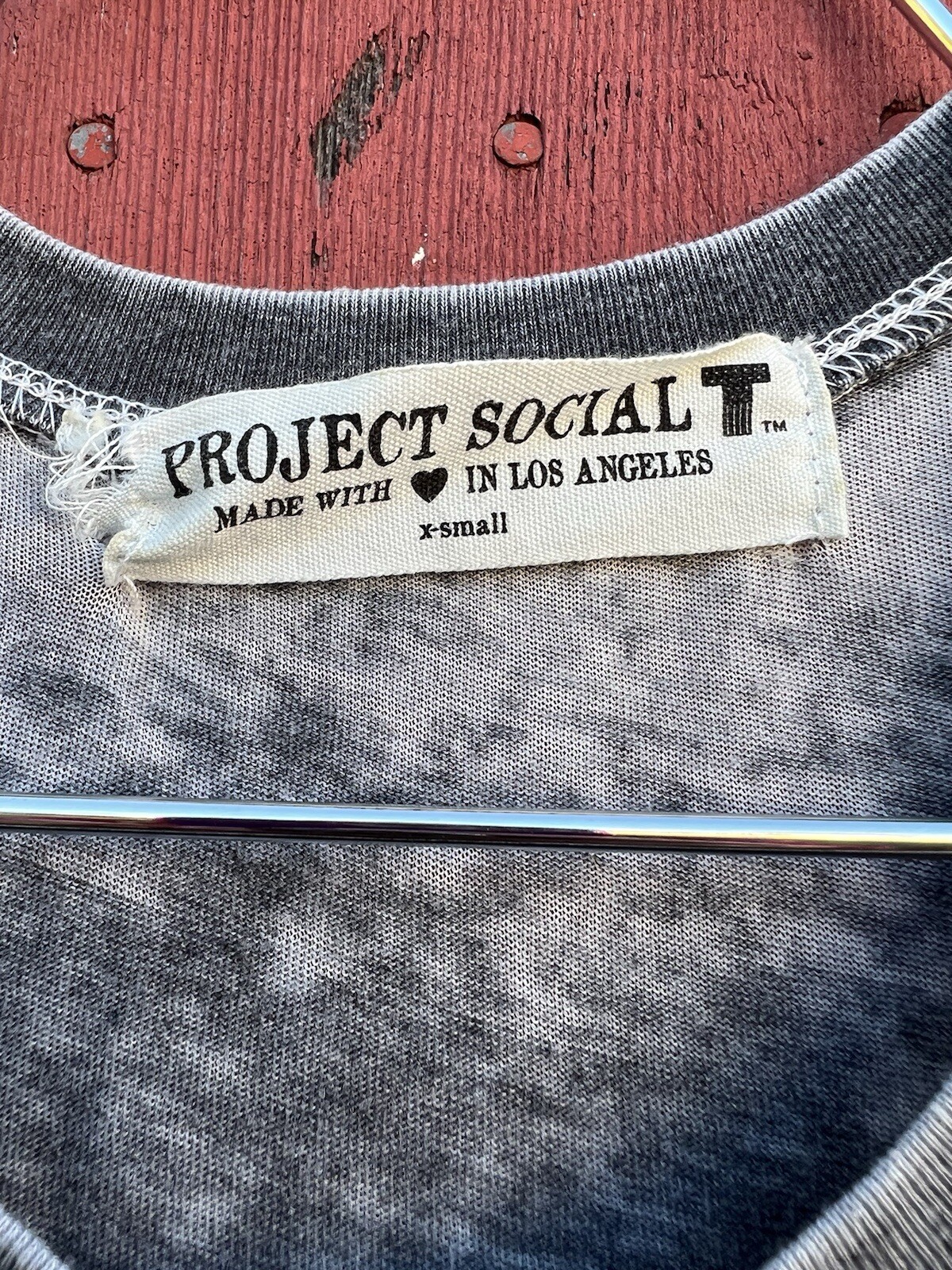 Urban Outfitters Project Social T Tank Top Biker Soft Thin Ride Or Die Vintage