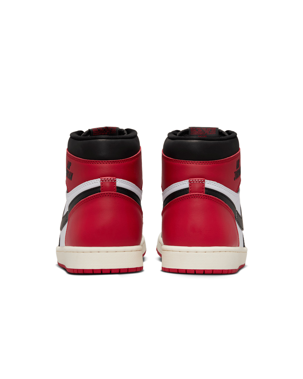 Nike Air Jordan 1 Retro High OG White Black VArsity Red DZ5485-106 Mens Size NEW