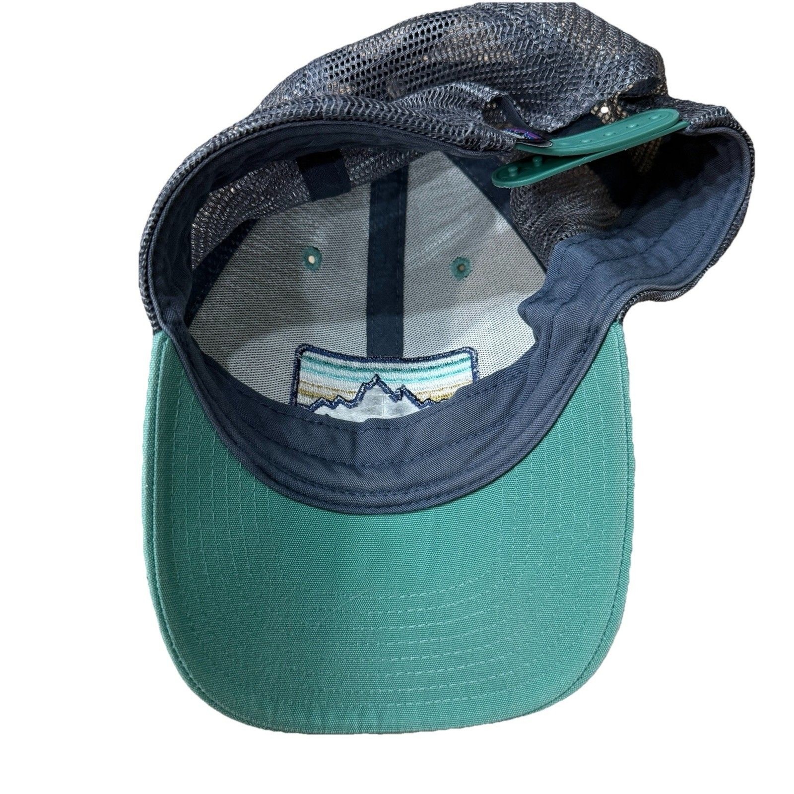 Patagonia Lo Pro Trucker Hat Logo Mesh Cap Green Snapback 100% Organic Cotton