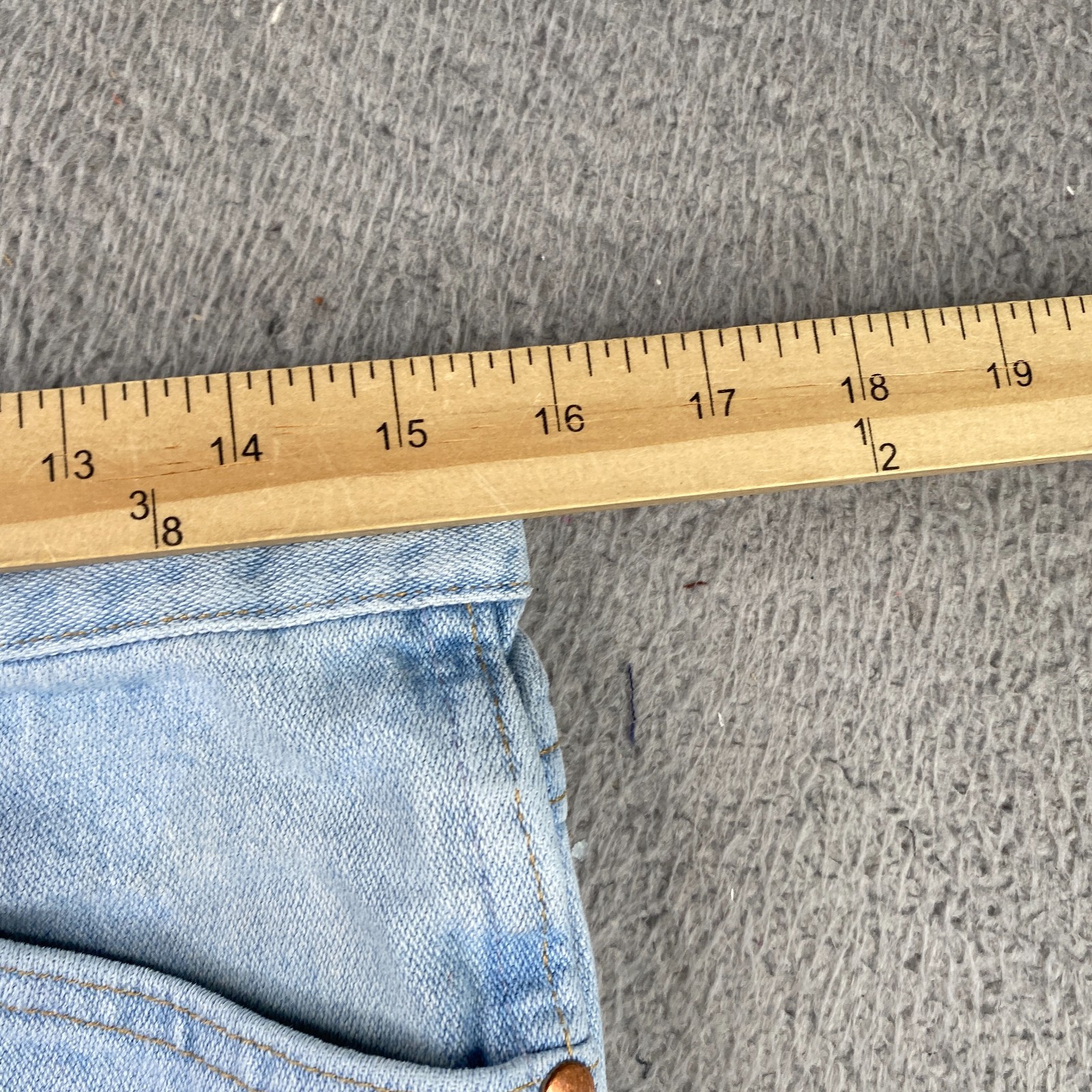Wrangler Jeans Mens 32×31 Blue Cowboy Cut Slim Fit Denim Western Rodeo 936GBH