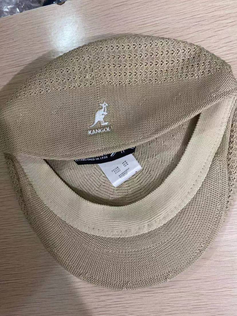 Kangol 504 Ventair Beret Hat Summer Breathable Flat Cap Woven Casual Newsboy Hat
