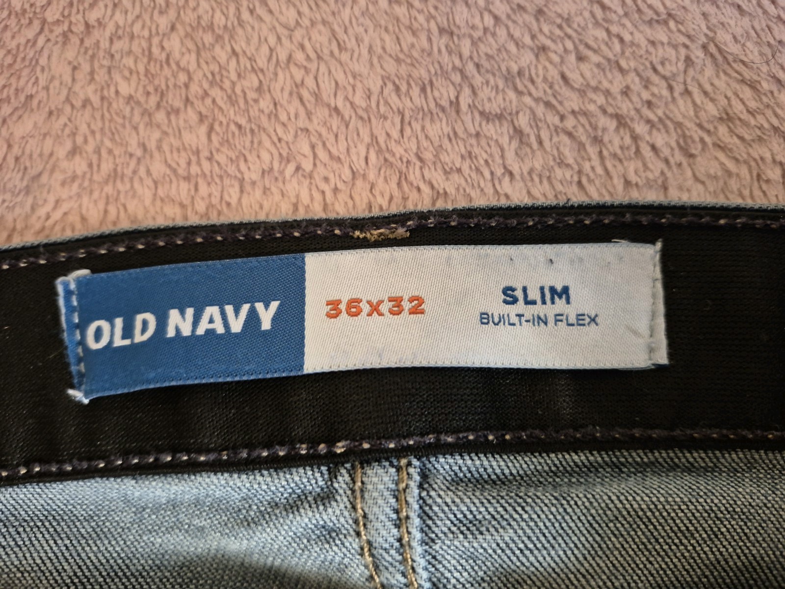 Four pairs Old Navy Men’s Blue Denim Jeans Skinny Medium Wash Cotton Blend