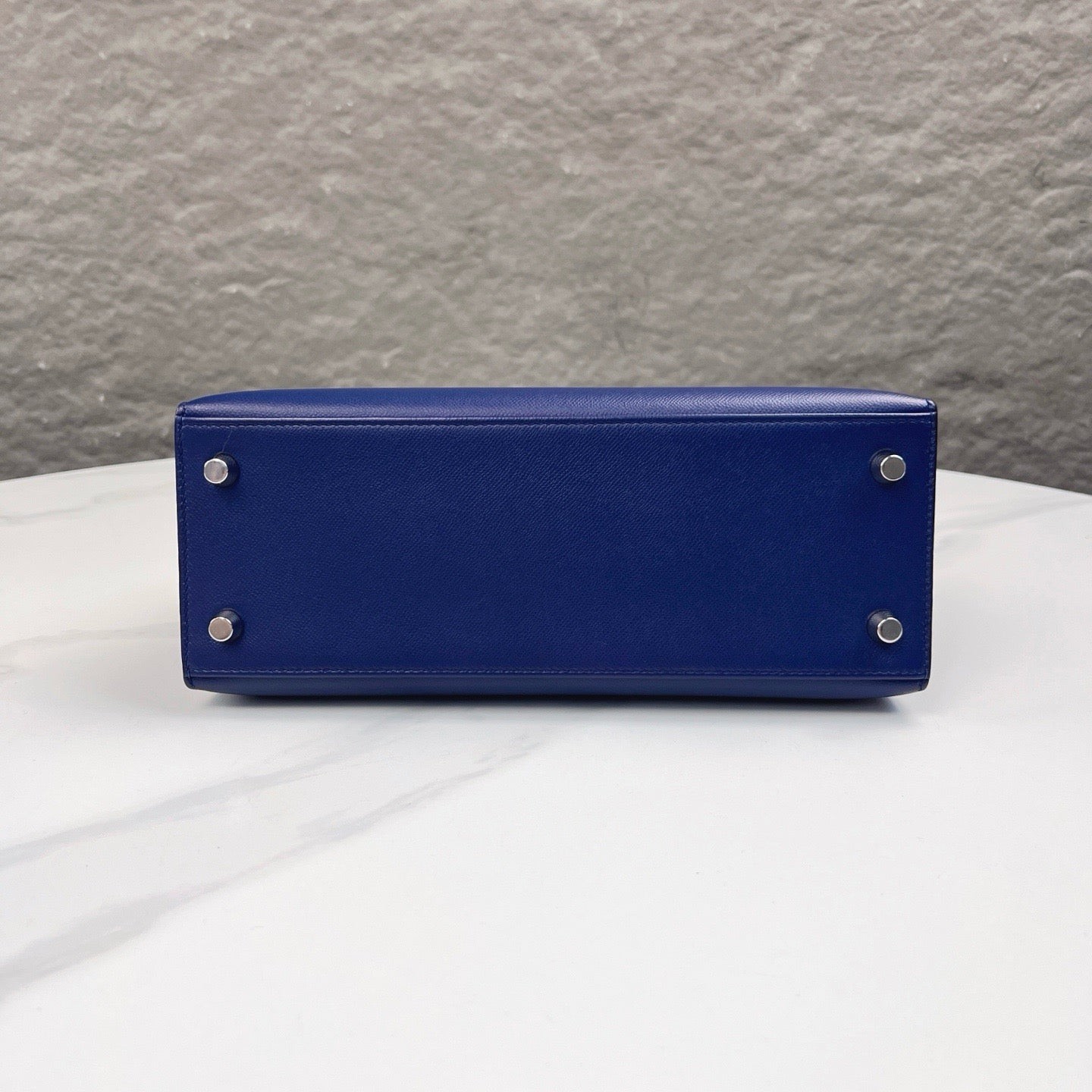 Hermes Kelly 25 73 Bleu Saphir Madame (mk103190)