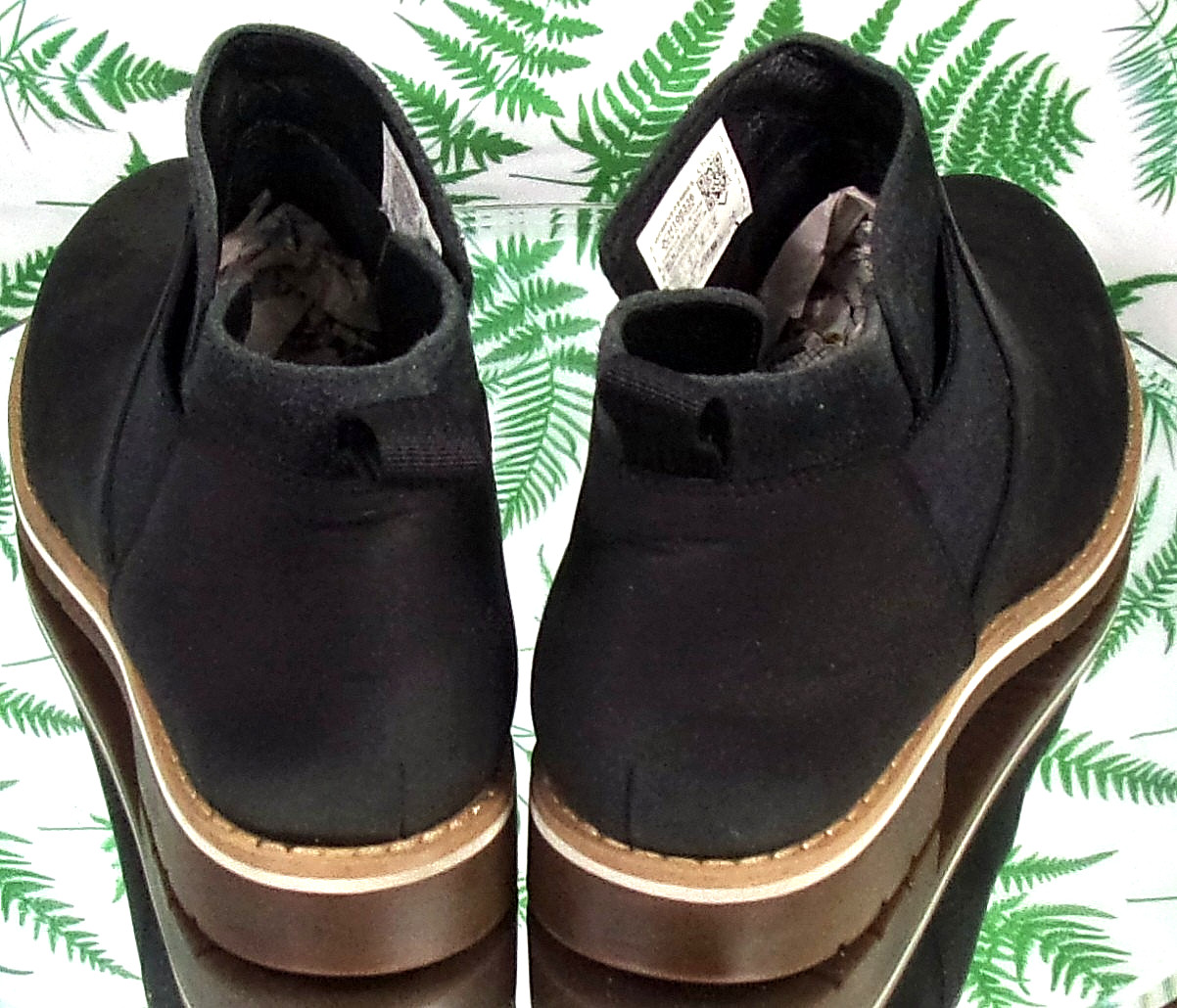 CHACO CATALUNA EXPLORER BLACK LEATHER FASHION ANKLE BOOTS SHOES US WOMENS SZ 7