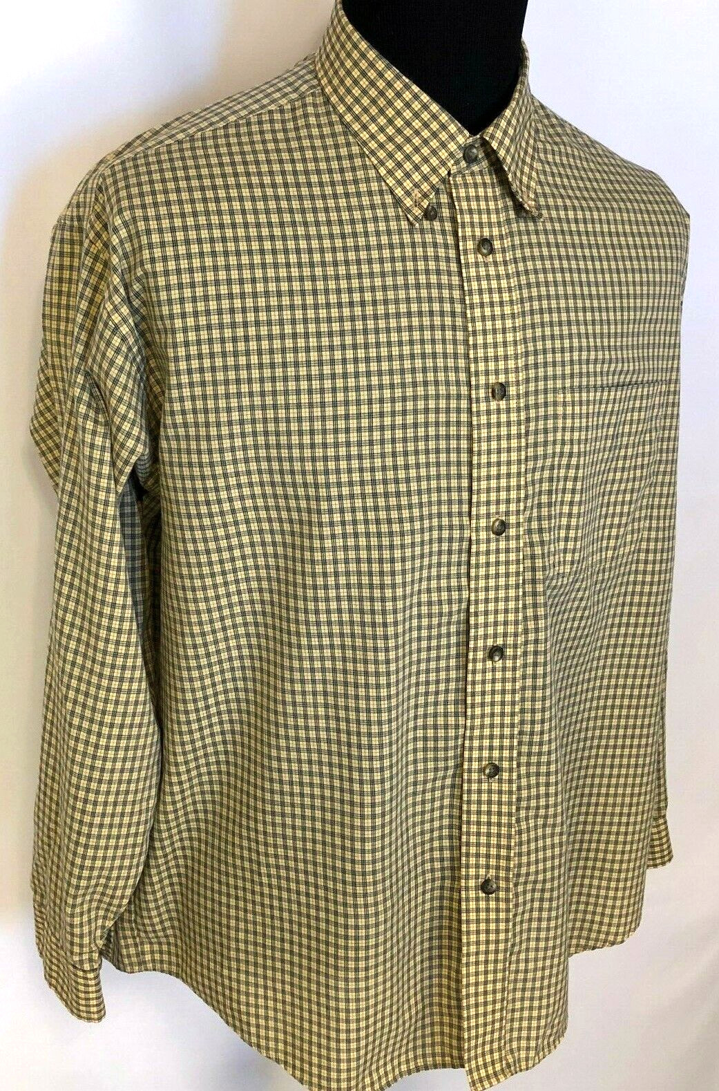 Arrow USA Wrinkle Free Men’s Sz XL Quality Wear Casual Dress Shirt