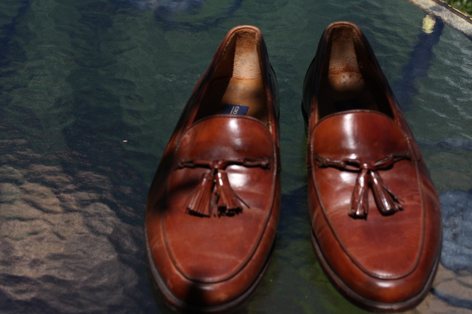 Giorgio Brutini 8 EEE brown loafers