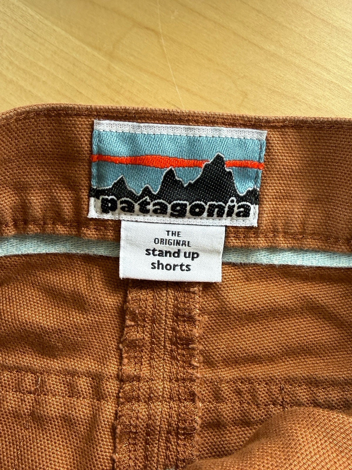 Patagonia Stand Up Shorts Women’s 4 Brown 100% Organic Cotton