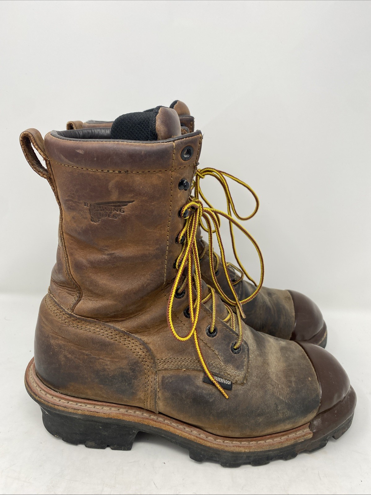 Red Wing #620 LoggerMax Mens 8.5 EE Boots w/Tuff Toe Nice Boots