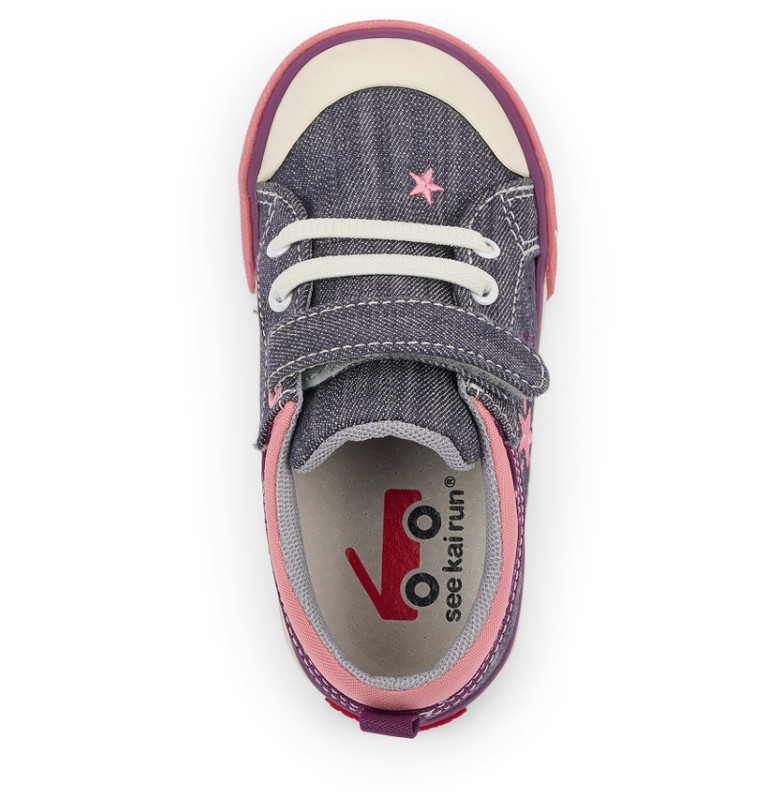 NEW See Kai Run Kristin Gray Denim/Stars