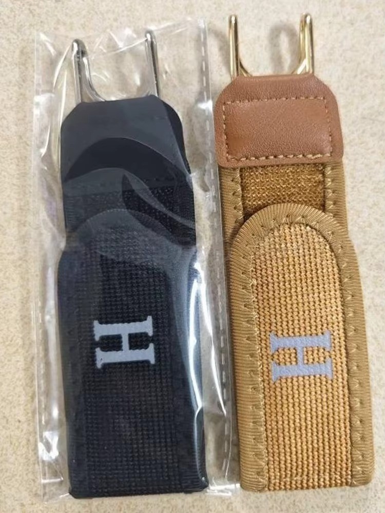 Invisible Elastic Belt No Buckle with Durable Metal Hook Closure Comfortable Adj
