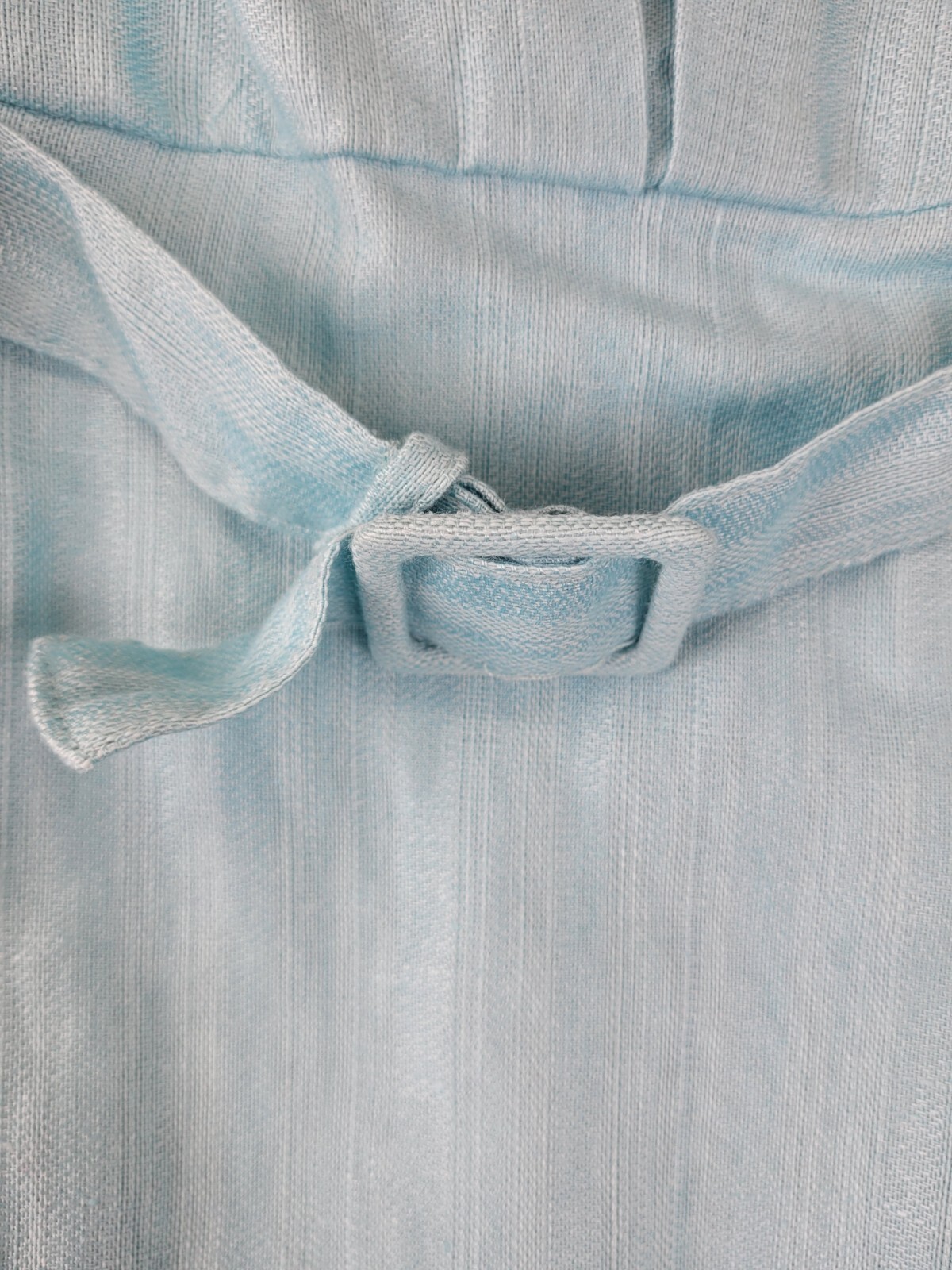 Jessica London Career Dress Womens 22 Blue Belted Milkmaid Old Money Back Zip